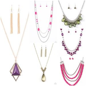 Paparazzi Accessories Lot (6 Necklace Sets)
